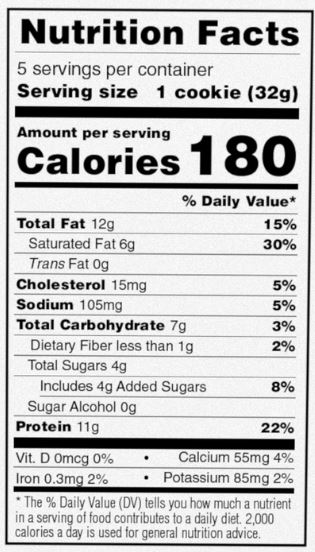 kids protein bars nutrition facts strawberry shortcake