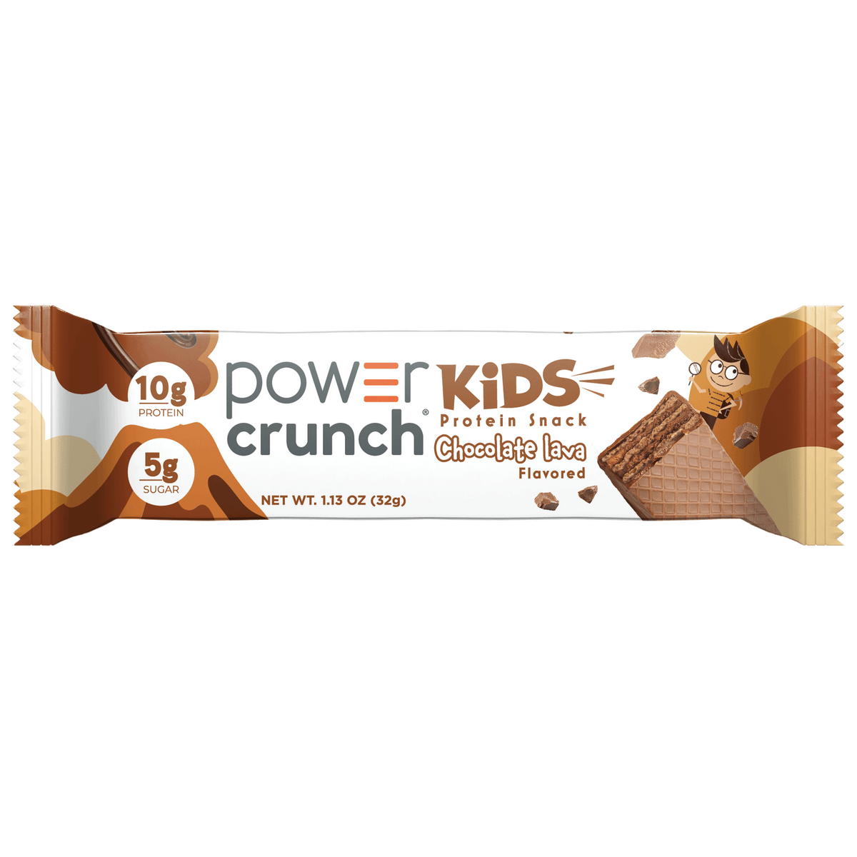 Power Crunch KIDS Chocolate Lava Bars 5.6oz