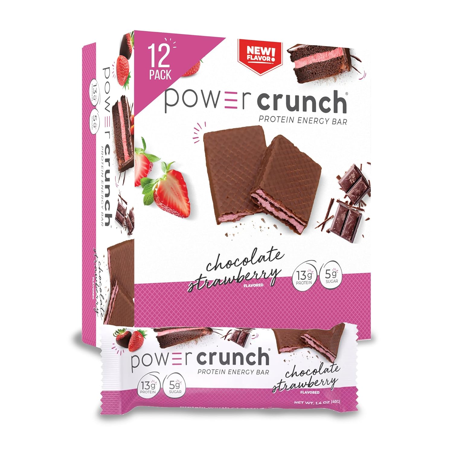 Chocolate Strawberry Protein Bars