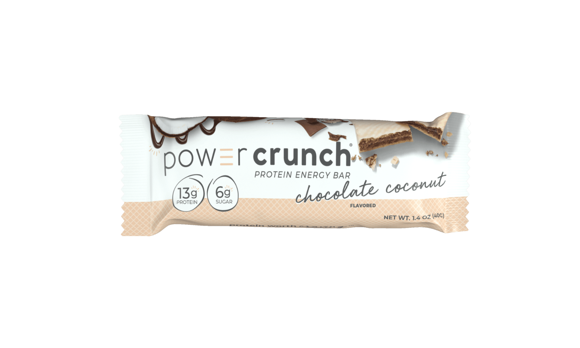 Power Crunch Original Chocolate coconut Protein Bars