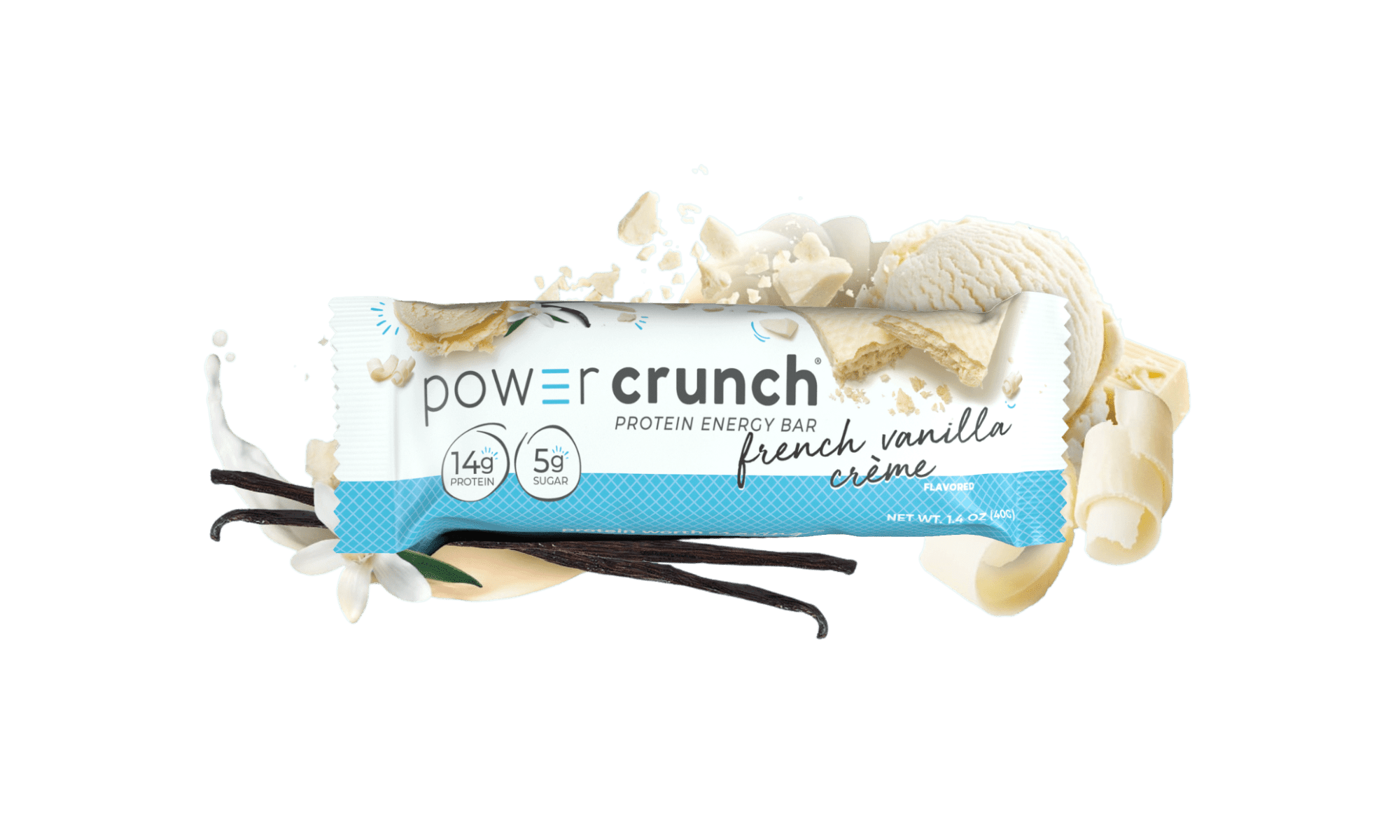 Power Crunch Original French Vanilla Protein Bars