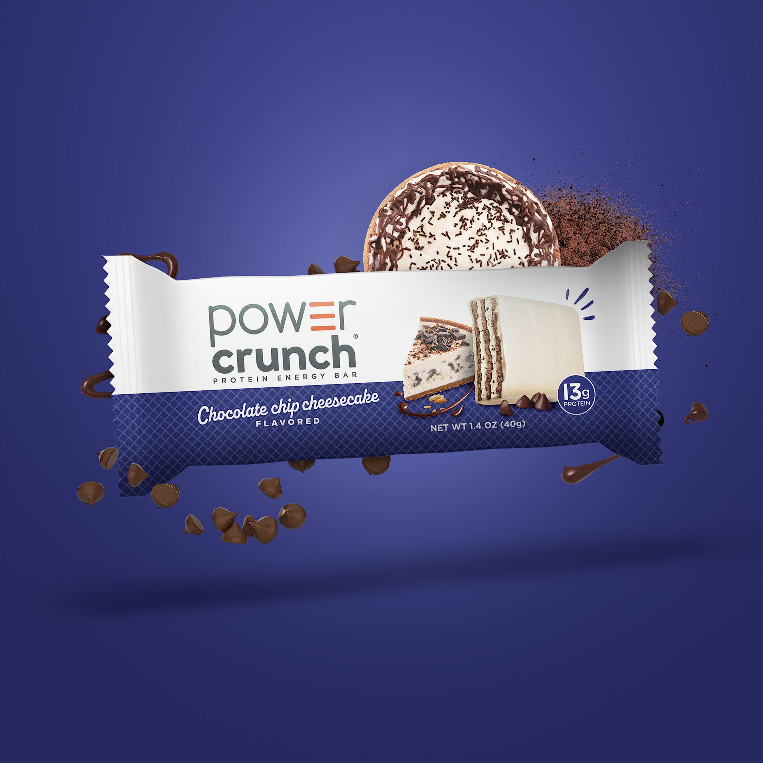 Chocolate Chip Cheesecake Protein Bars