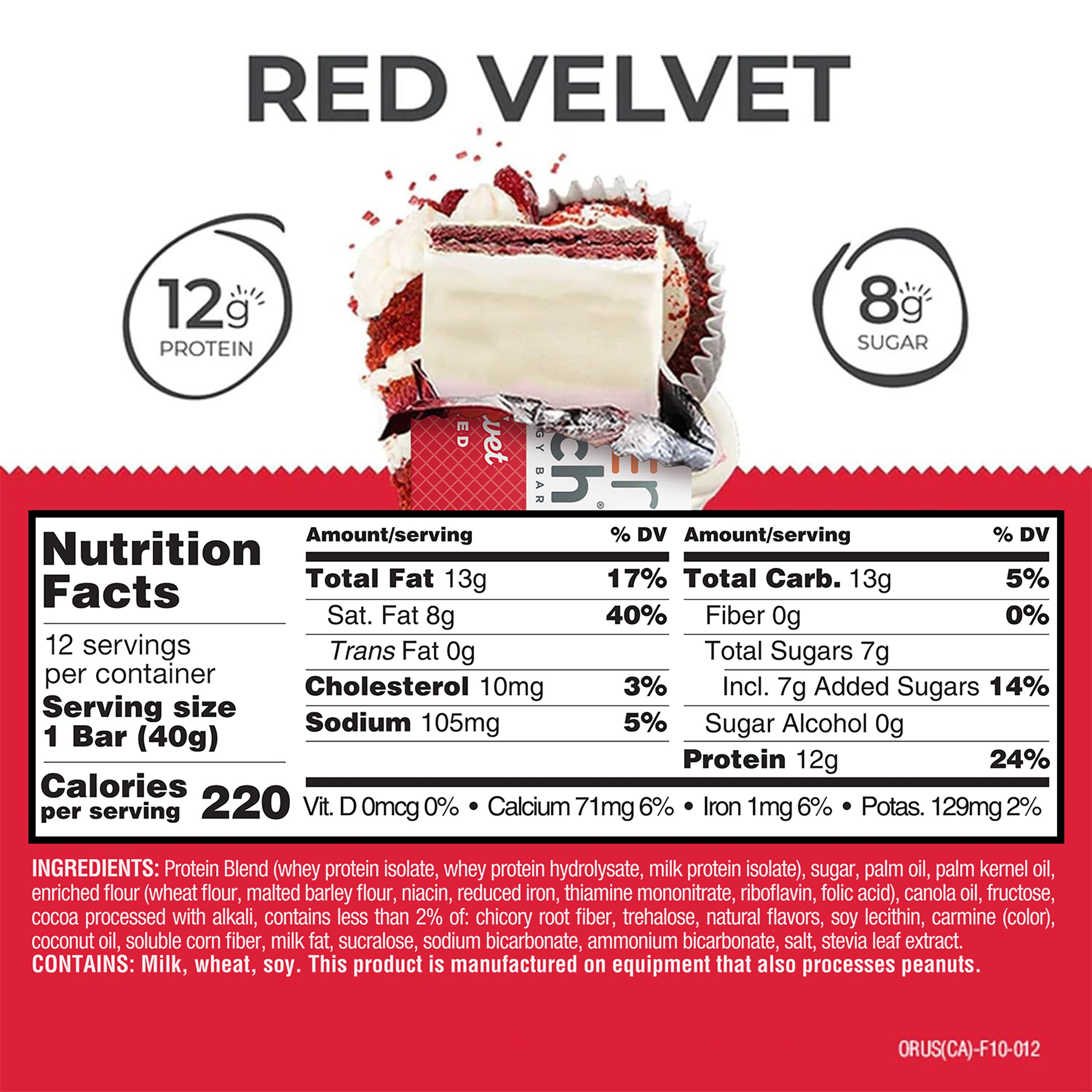 Red Velvet Protein Bars