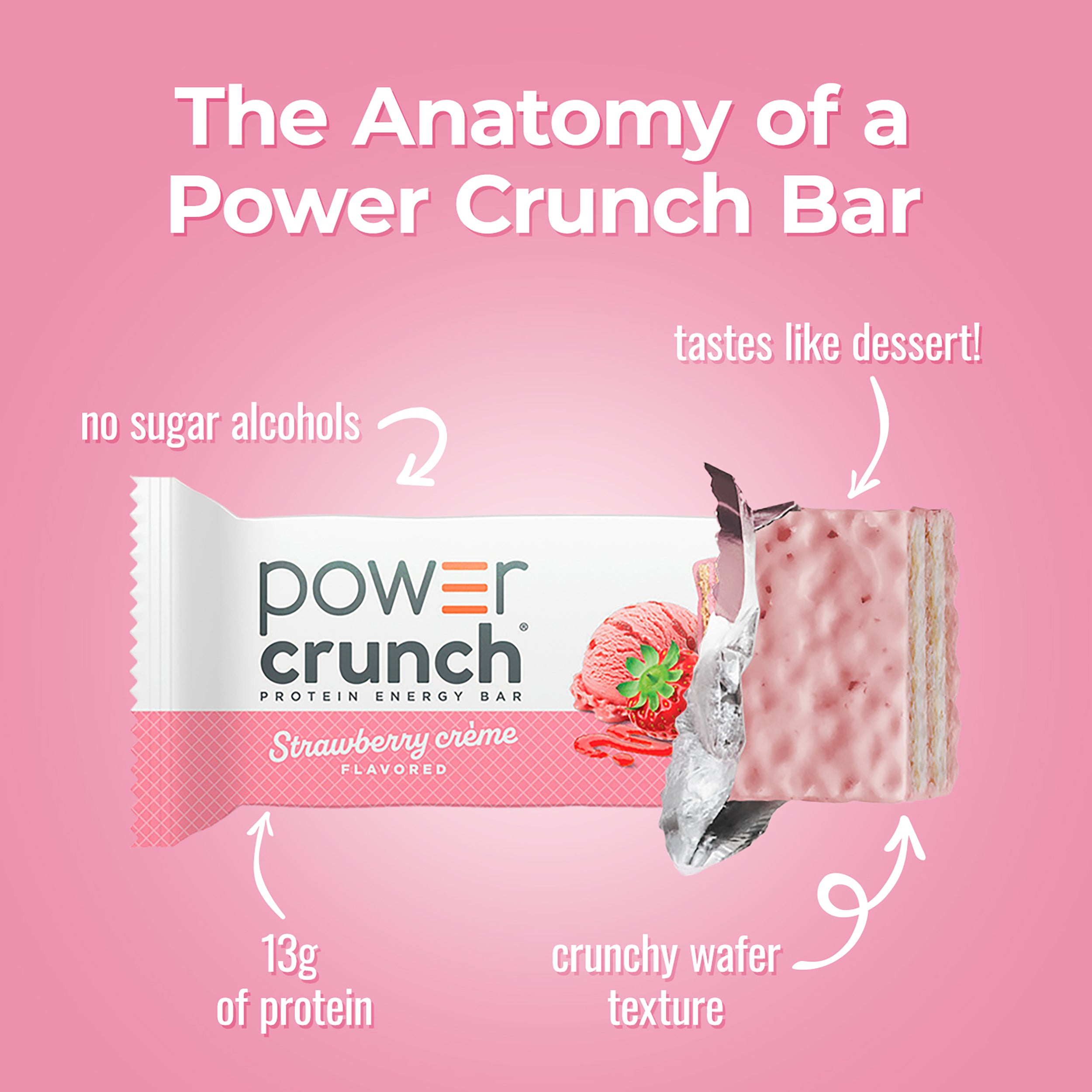 Strawberry Crème Protein Bars