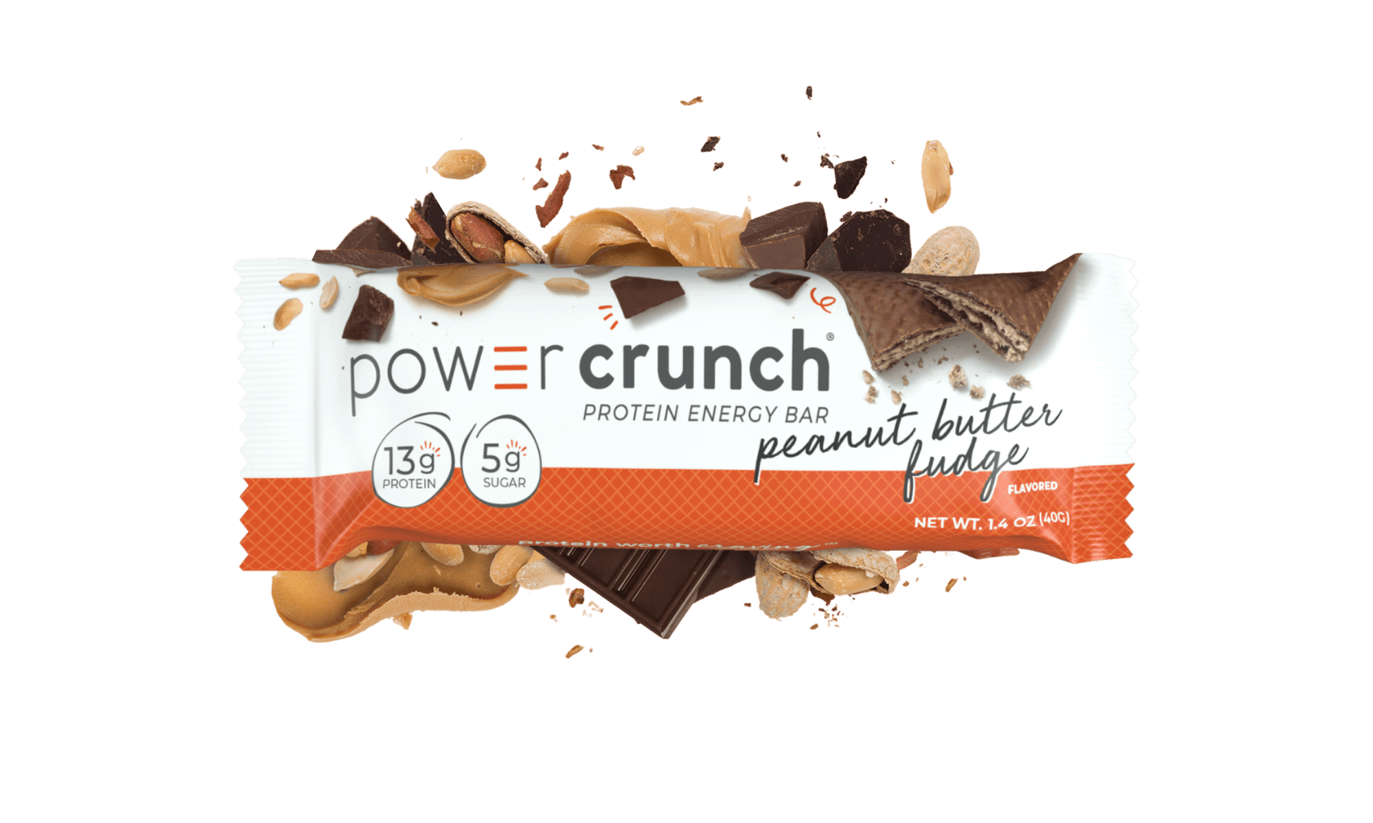 Power Crunch Original Peanut Butter Fudge Protein Bars