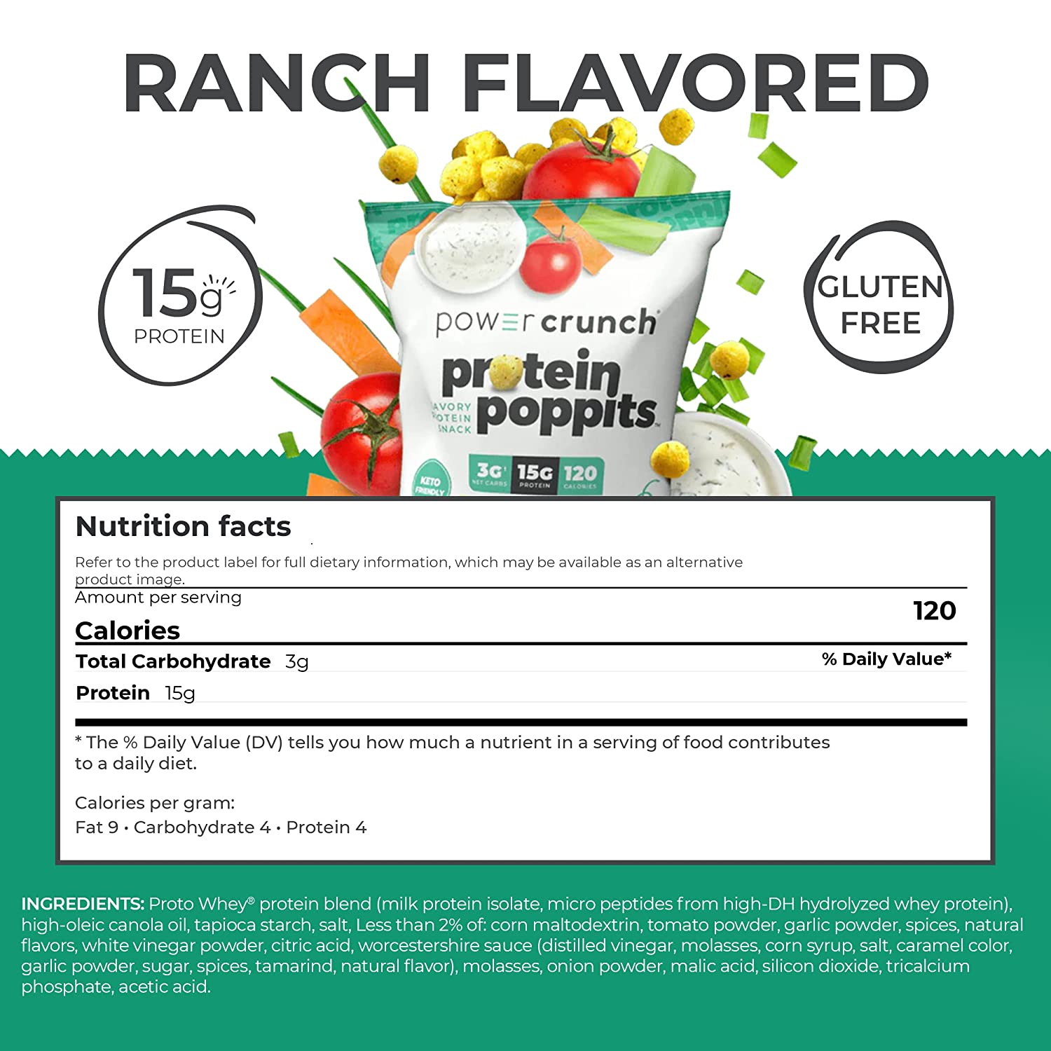 Ranch Protein Poppits