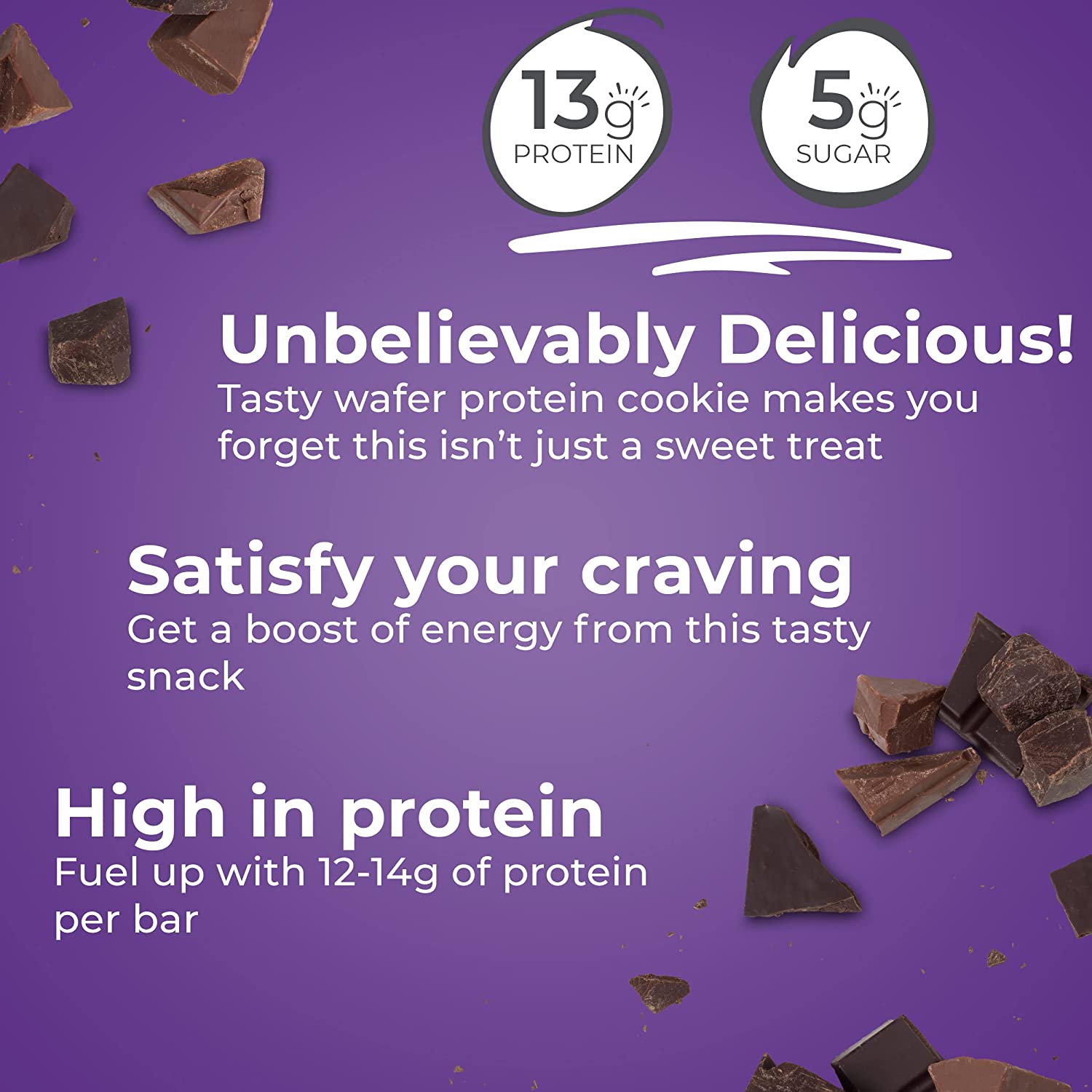 13g protein, 5g sugar