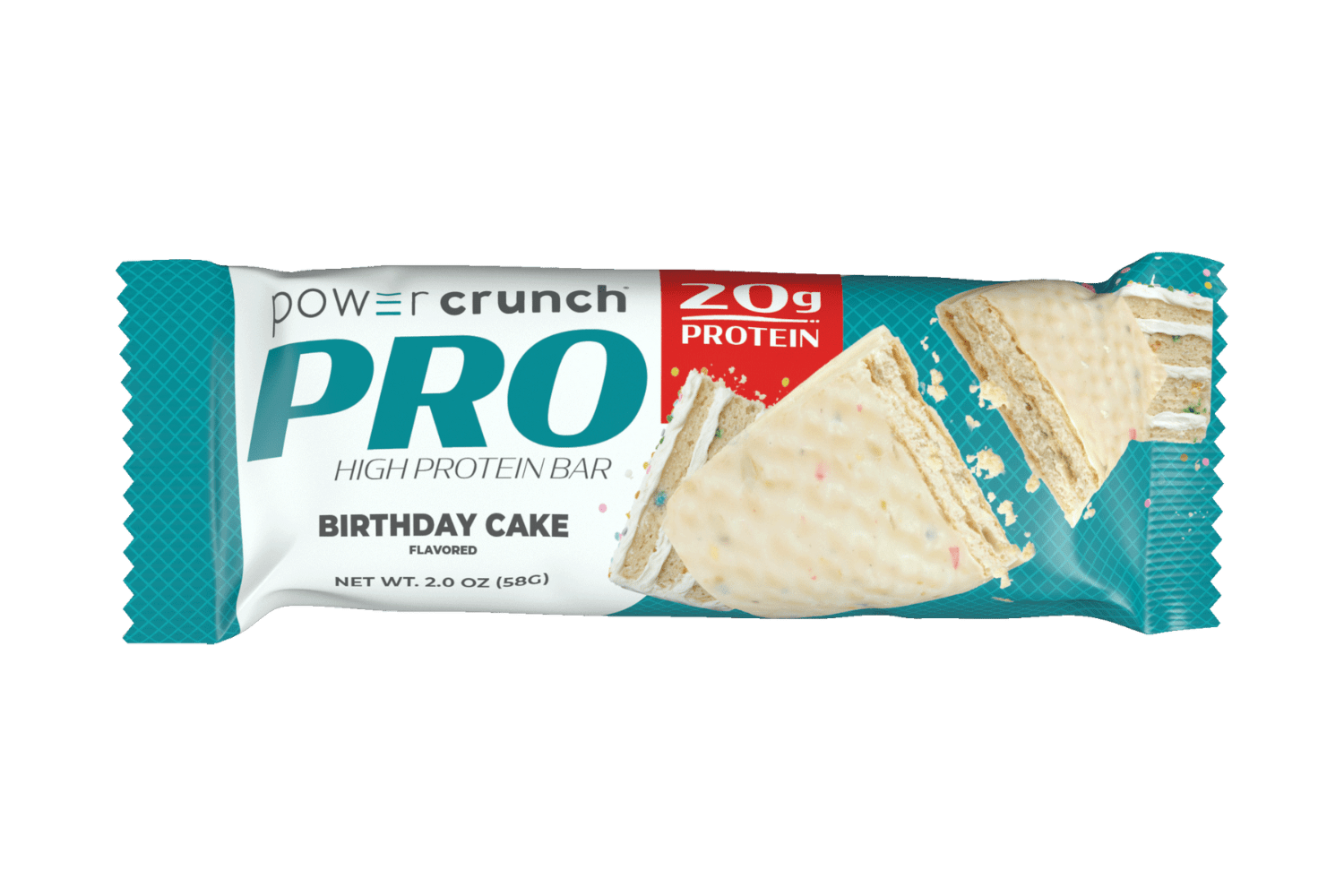 Power Crunch Birthday Cake PRO 20g protein bars