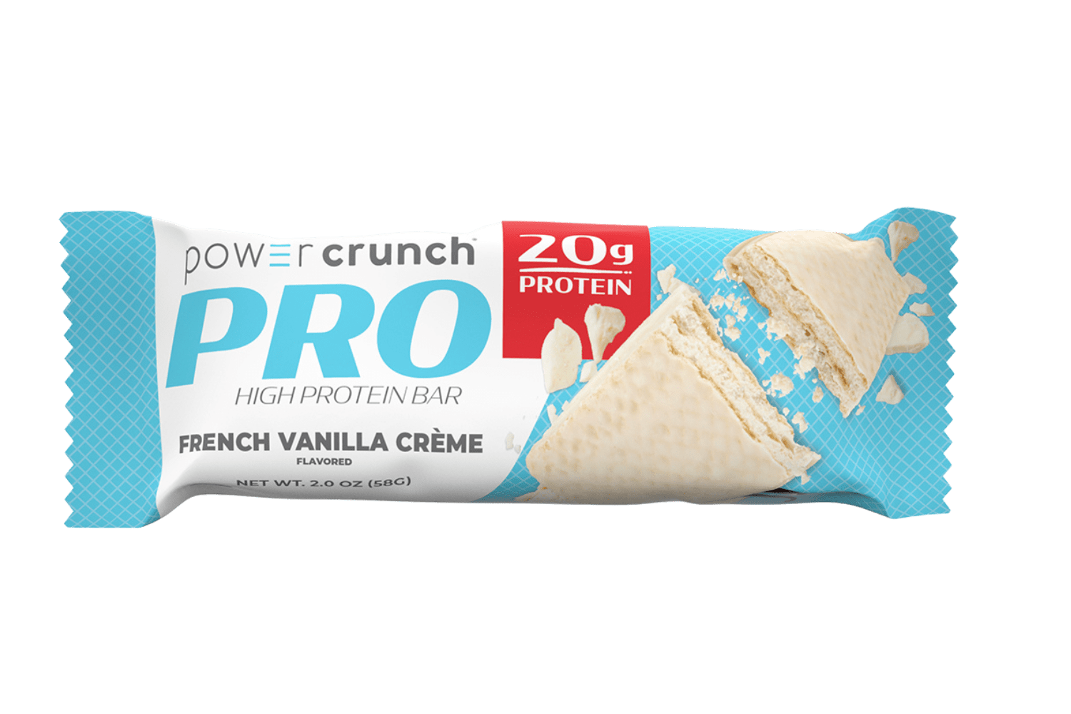 Power Crunch French Vanilla PRO 20g protein bars