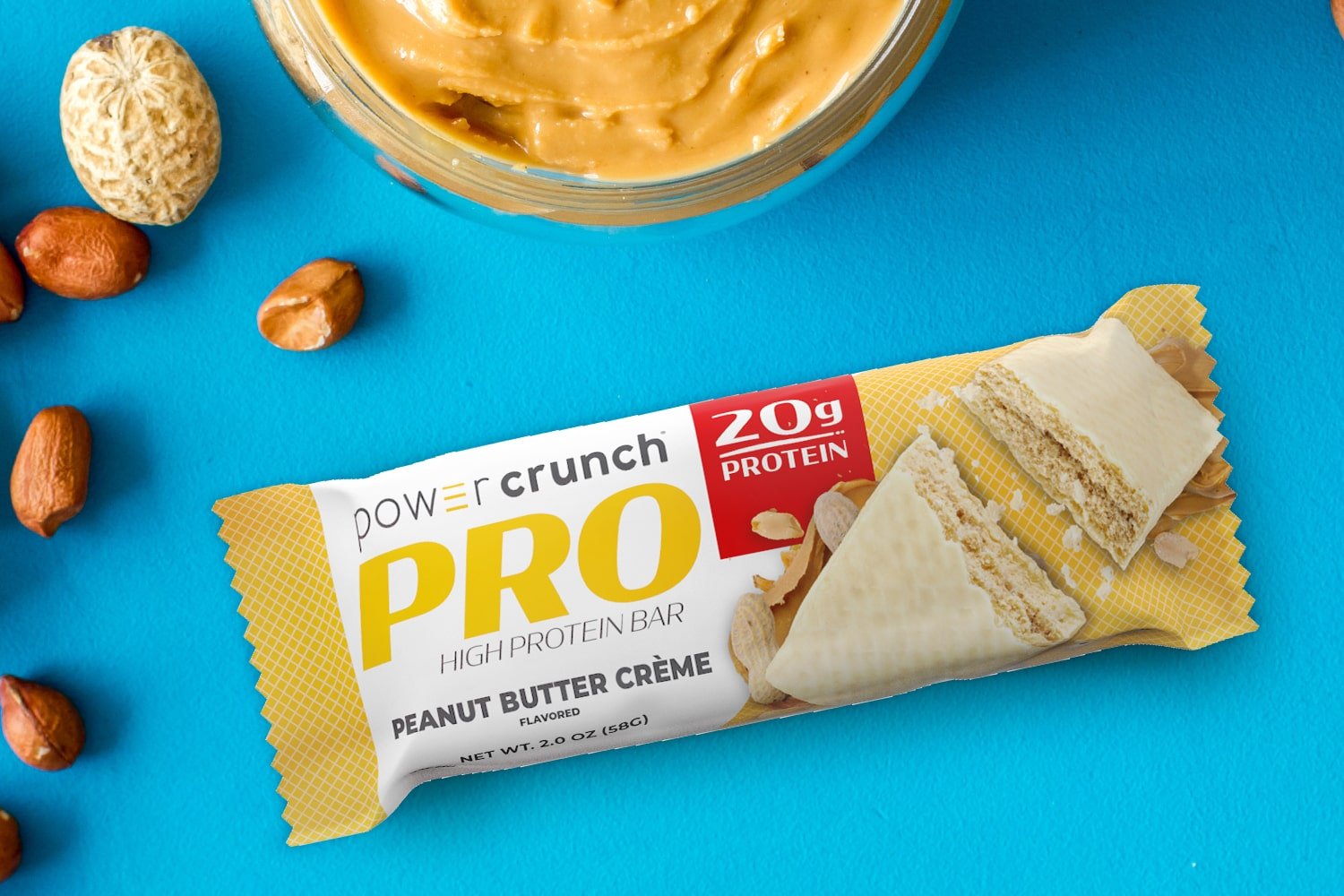 Peanut Butter high protein bars as a workout snack