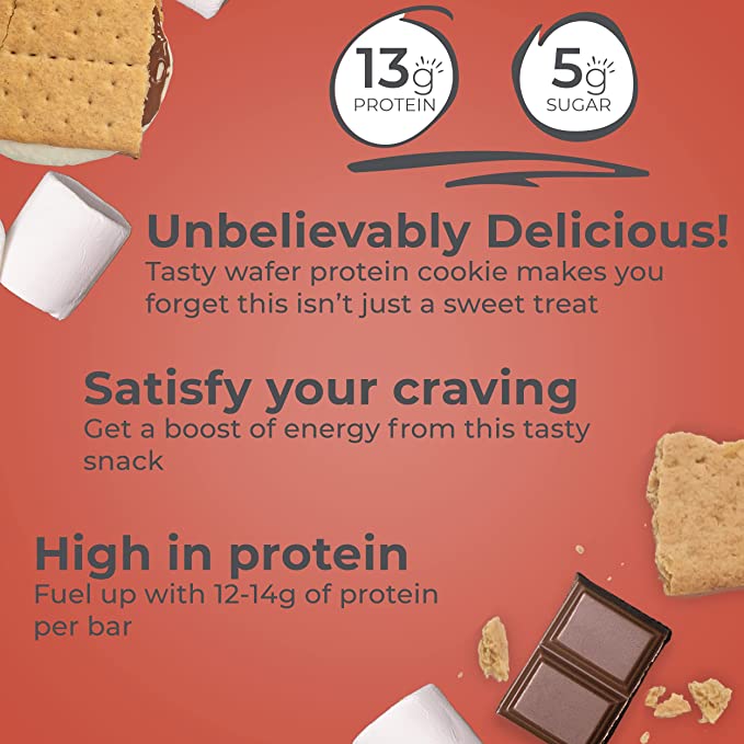 S'mores Protein Bars