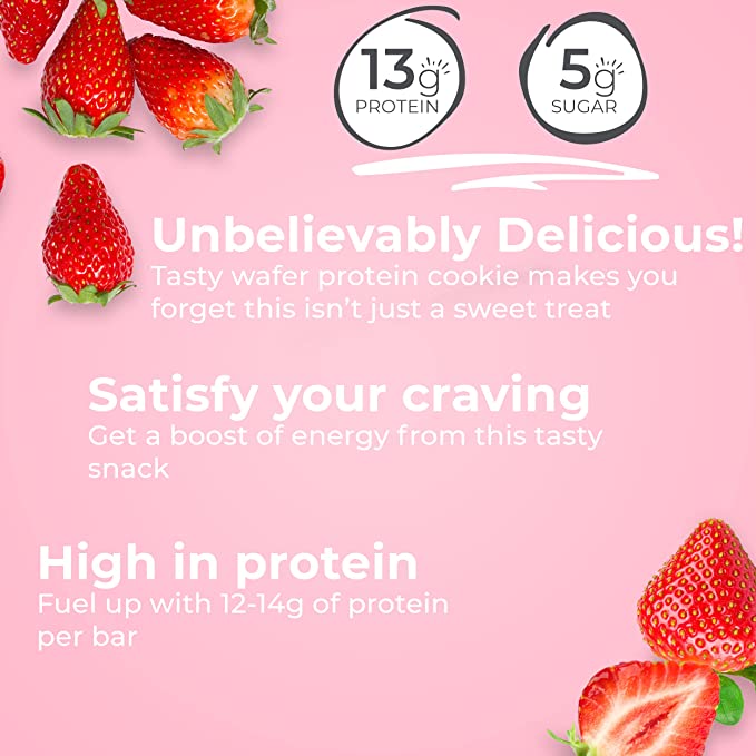 Strawberry Crème Protein Bars