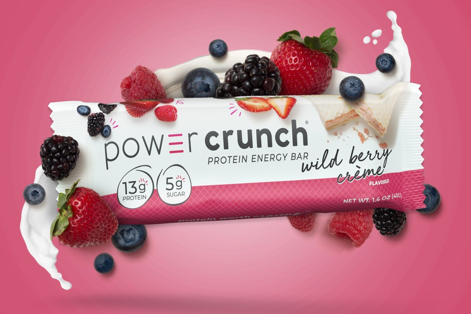 Wild Berry Crème - Power CrunchPower Crunch Original