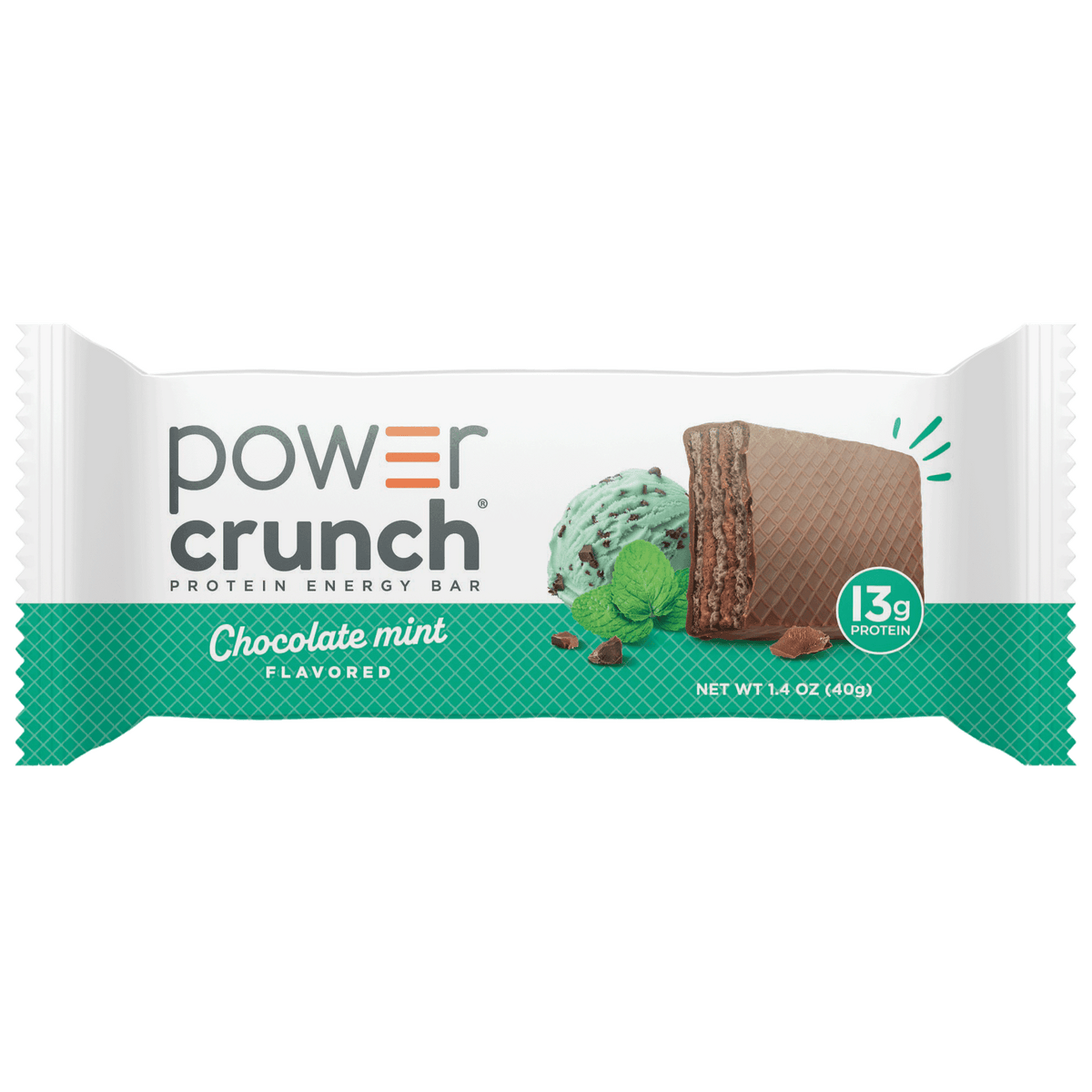Power Crunch Protein Energy Bars, Chocolate Mint 16.9oz
