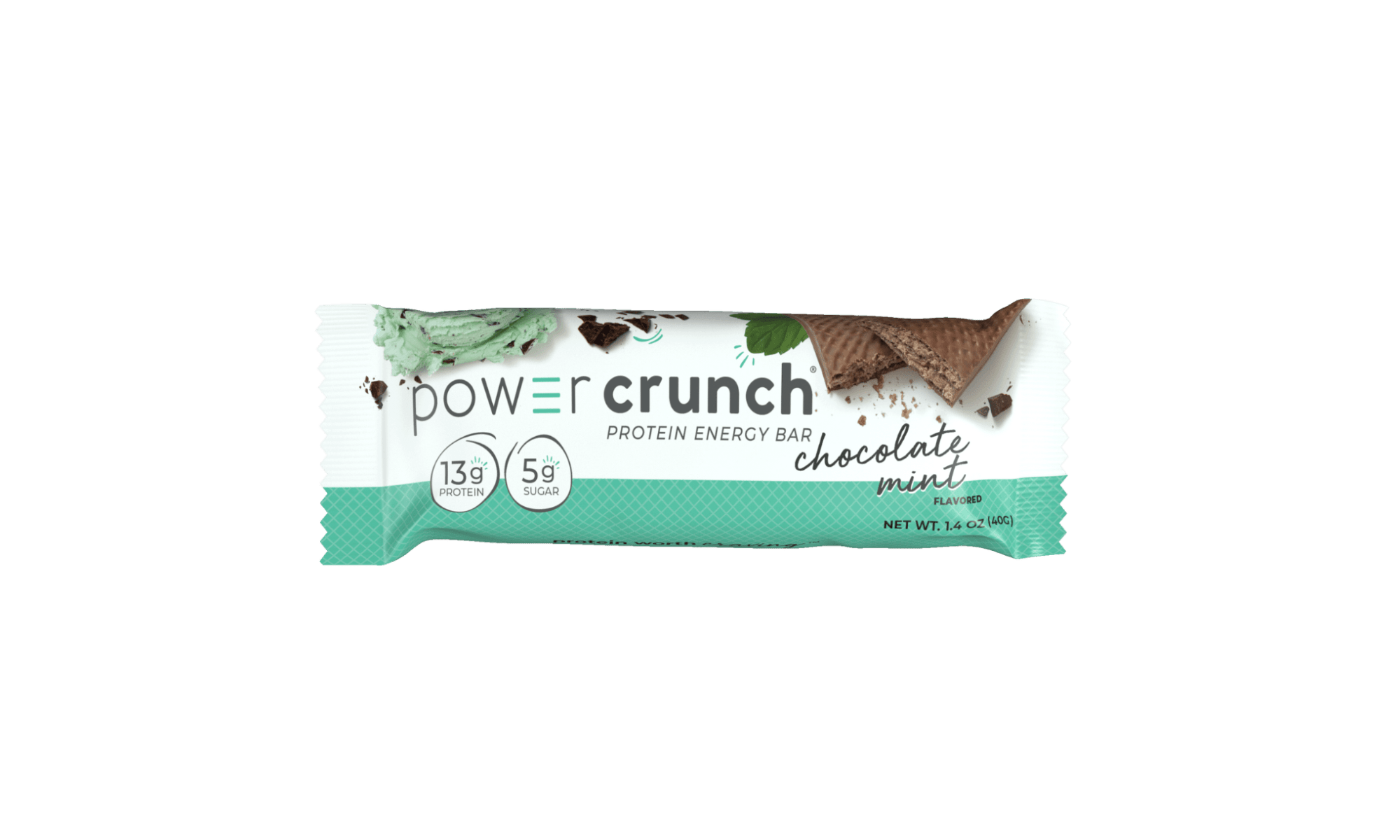Power Crunch Original Chocolate Mint Protein Bars