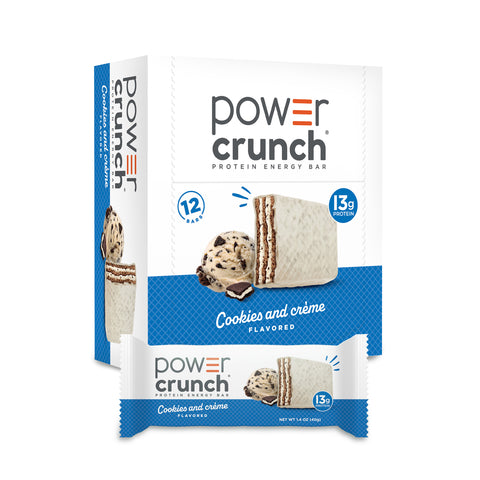 Power Crunch Bar Cookies & Creme 12 Bars