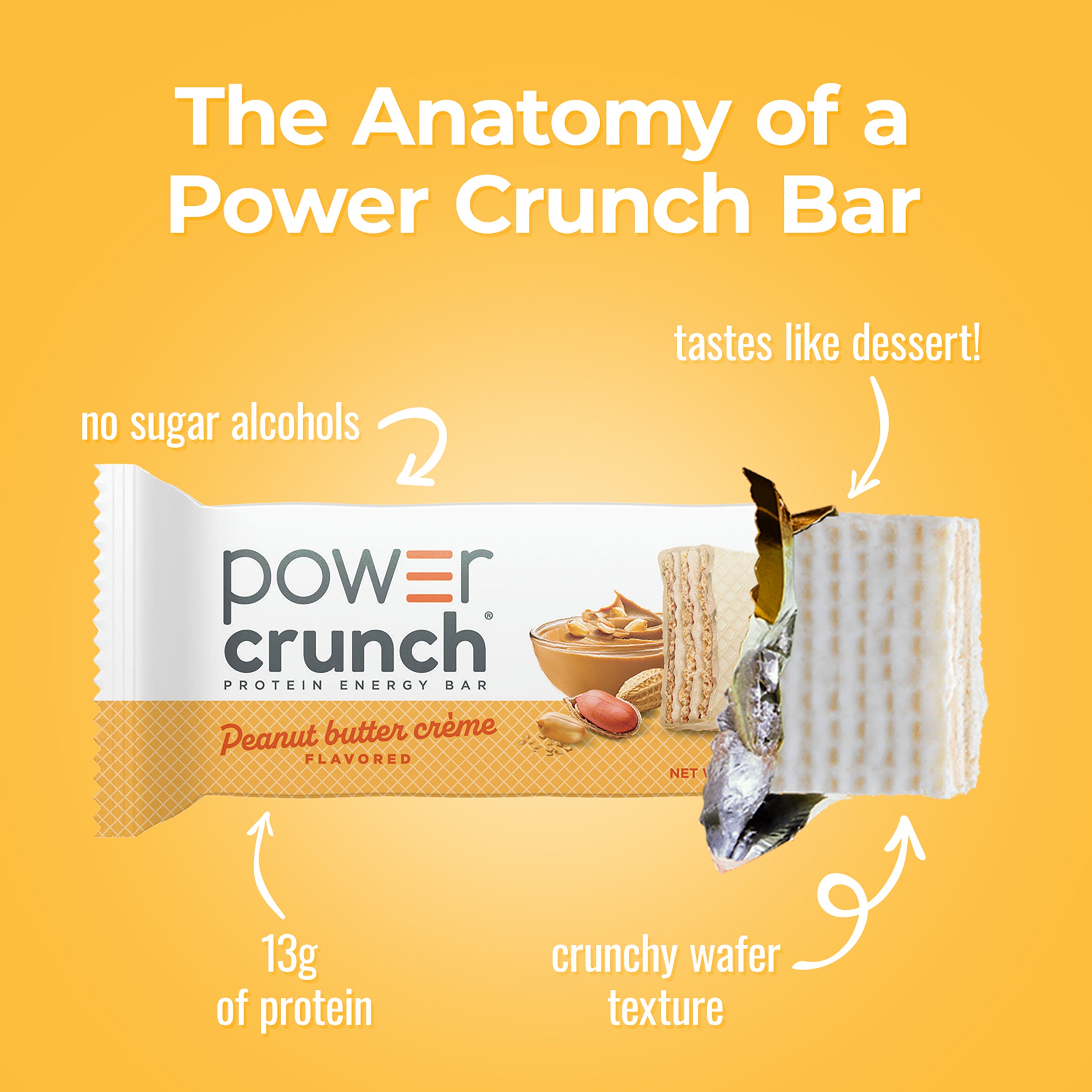 Peanut Butter Crème Protein Bars