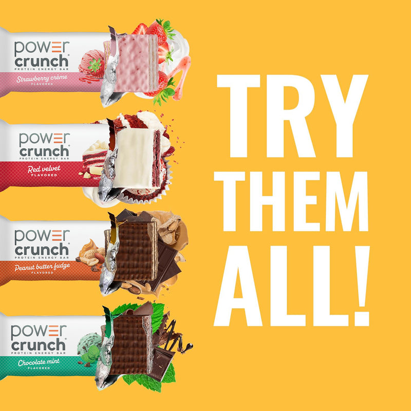 Strawberry Creme Protein Bars | Power Crunch Original
