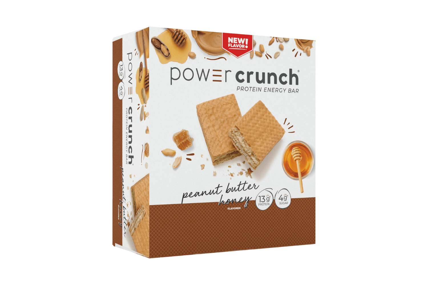 Power Crunch Peanut Butter Honey box of 12