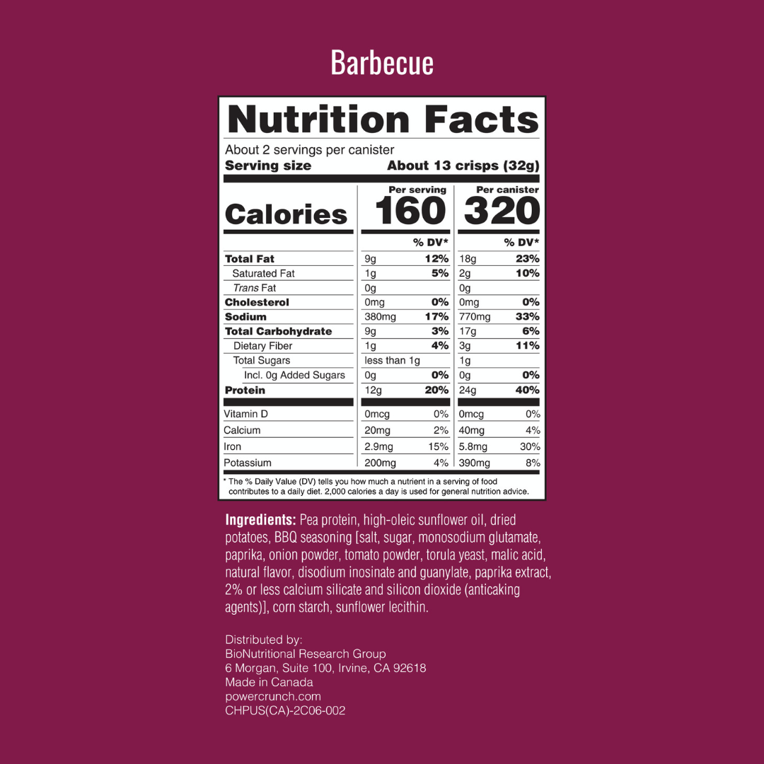 BBQ Protein Crisps