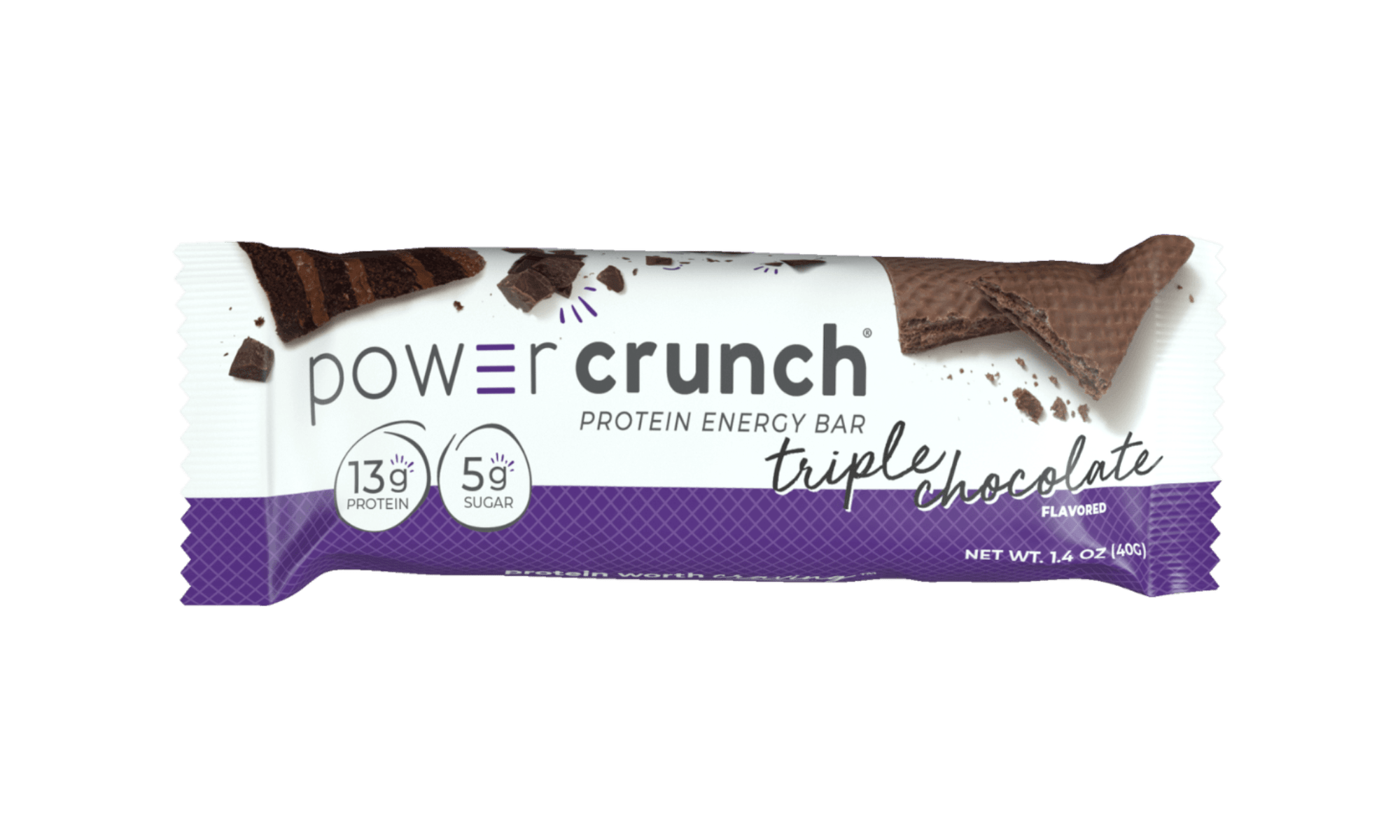 Power Crunch Original Triple Chocolate Protein Bars