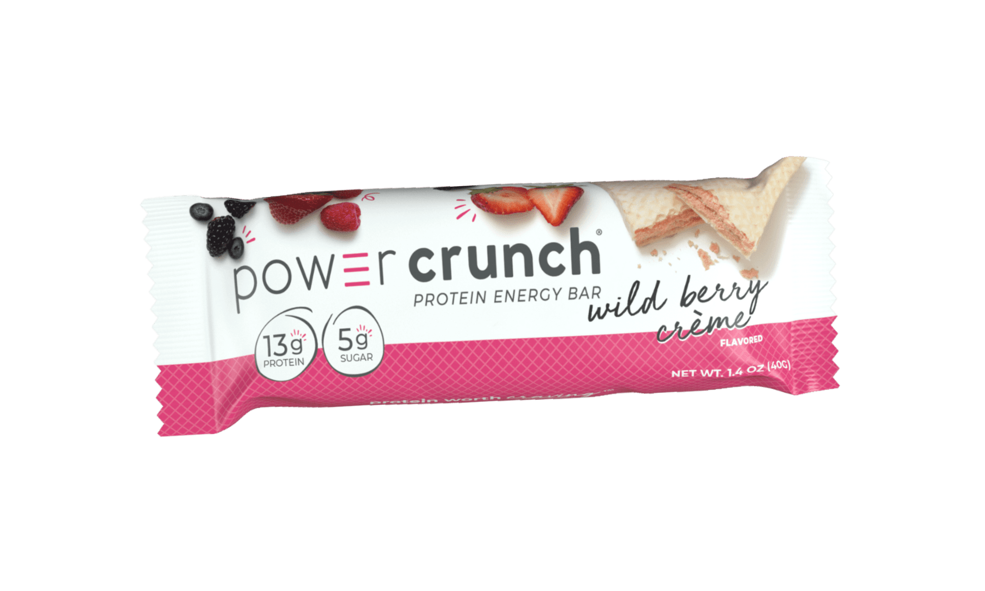 Power Crunch Original Wild Berry Protein Bars