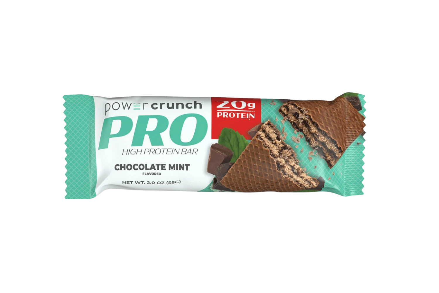 Power Crunch PRO bar 20g of protein Chocolate Mint