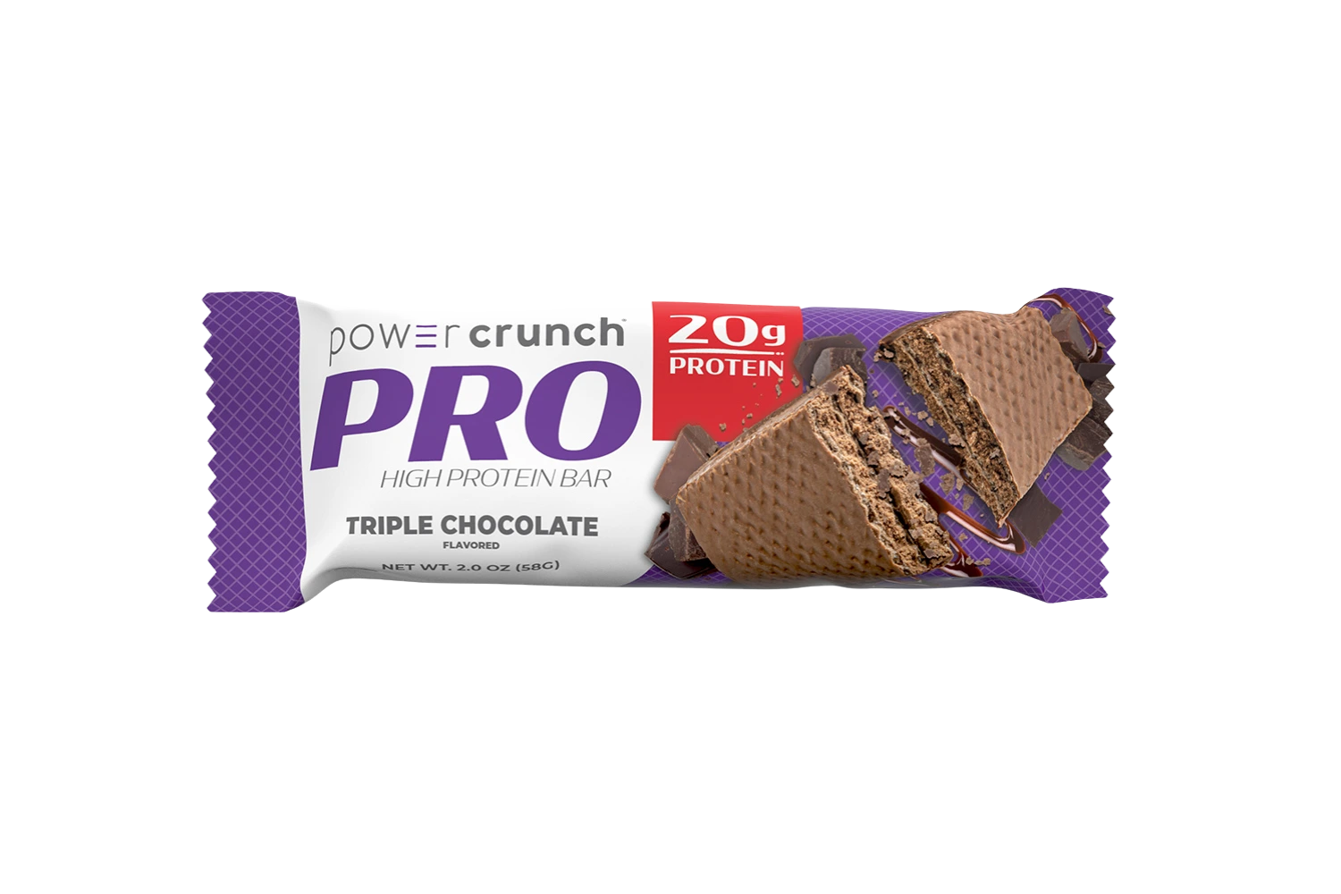 Power Crunch PRO bar 20g of protein Triple Chocolate