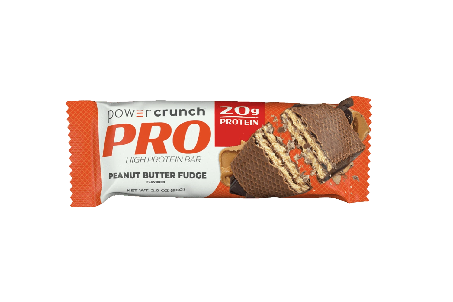 Power Crunch PRO bar 20g of protein peanut butter fudge