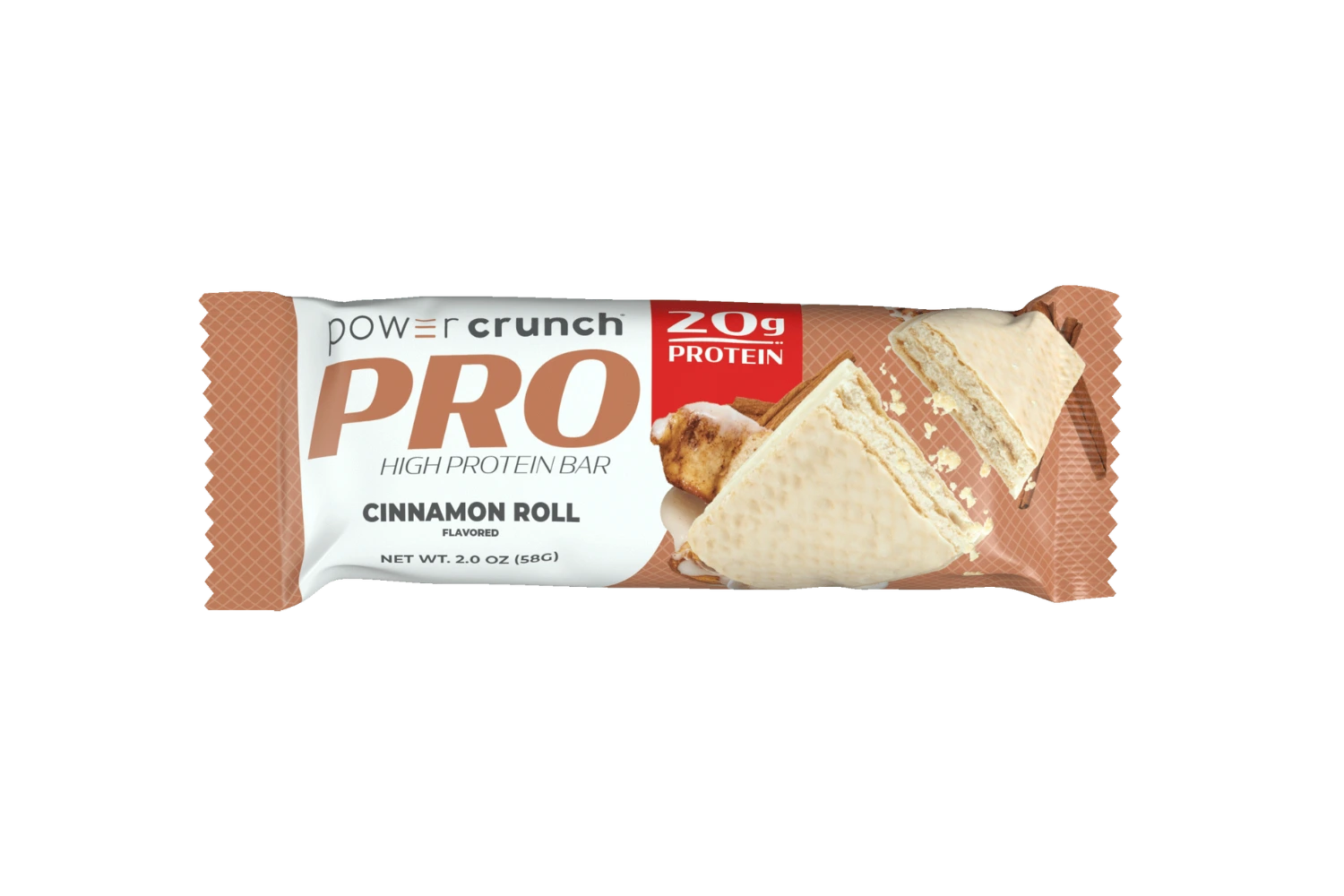 Power Crunch PRO bar 20g of protein Cinnamon Roll