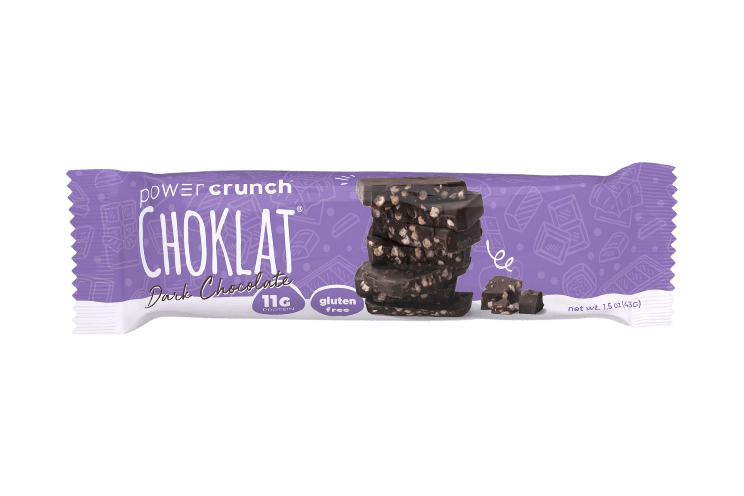 Dark Choklat | 11g Protein Chocolate Bar | Power Crunch