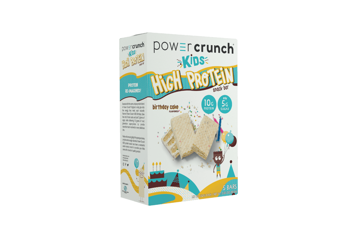 Birthday Cake Protein Bars for Kids Power Crunch KIDs