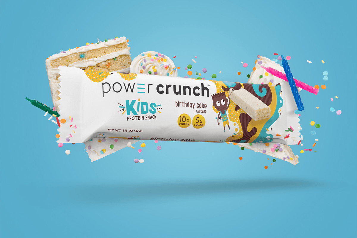 Birthday Cake Protein Bars for Kids Power Crunch KIDs