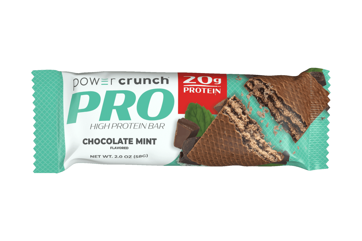 Pro Chocolate Mint High Protein Bars Power Crunch