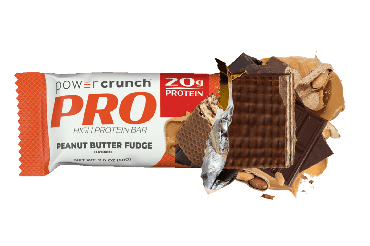 PRO Peanut Butter Fudge High Protein Bars | Power Crunch
