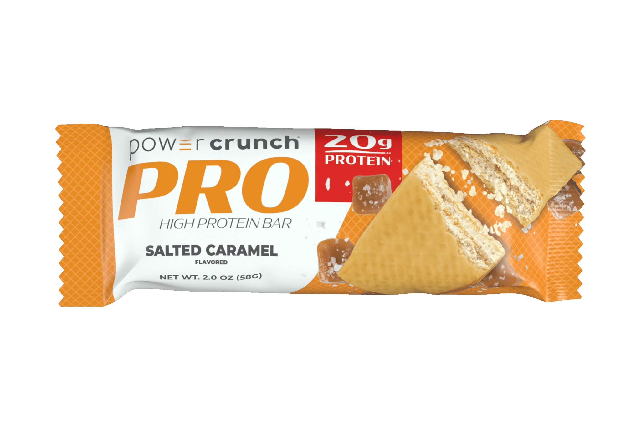 PRO Salted Caramel High Protein Bars | Power Crunch