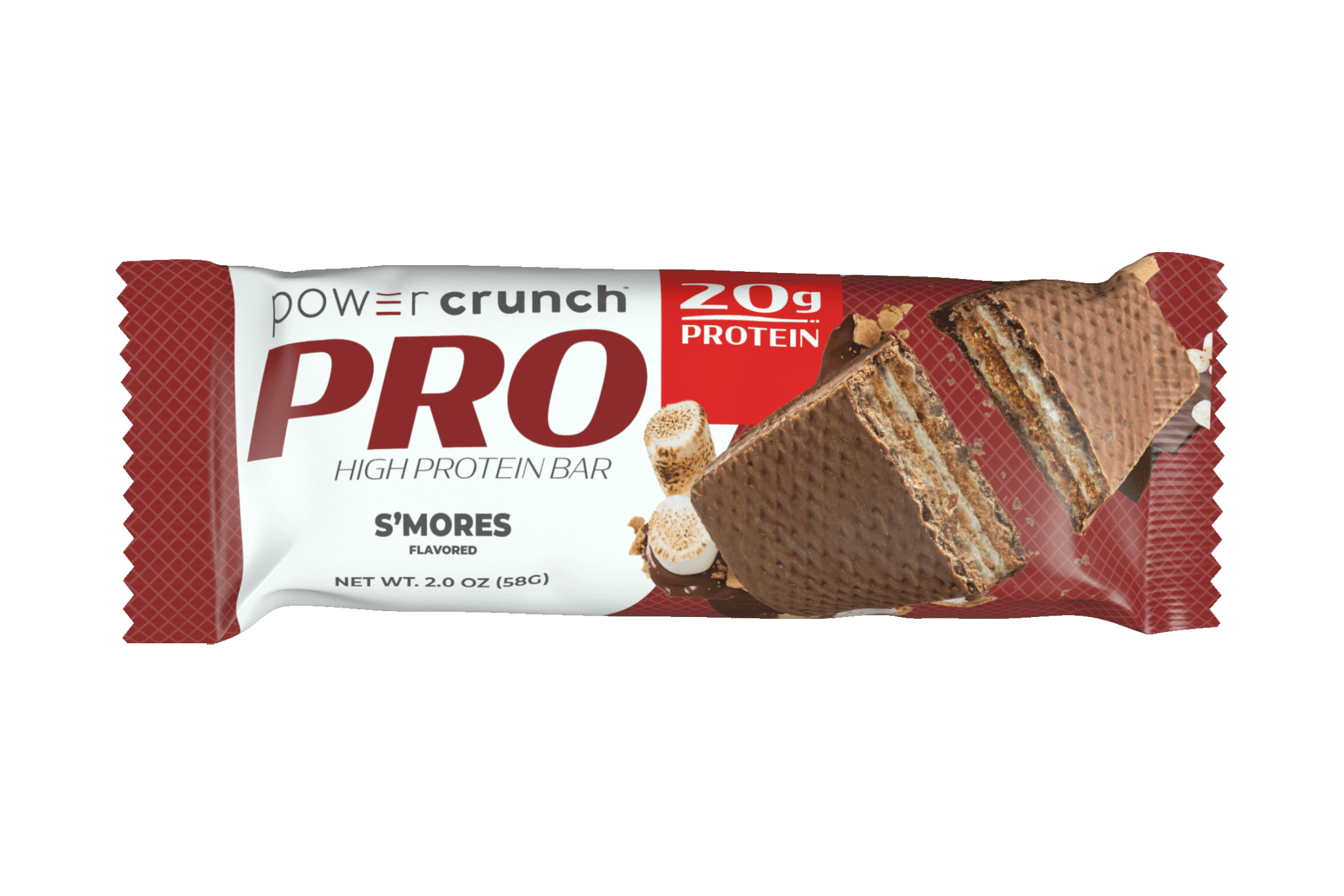 Power Crunch S'mores PRO 20g protein bars