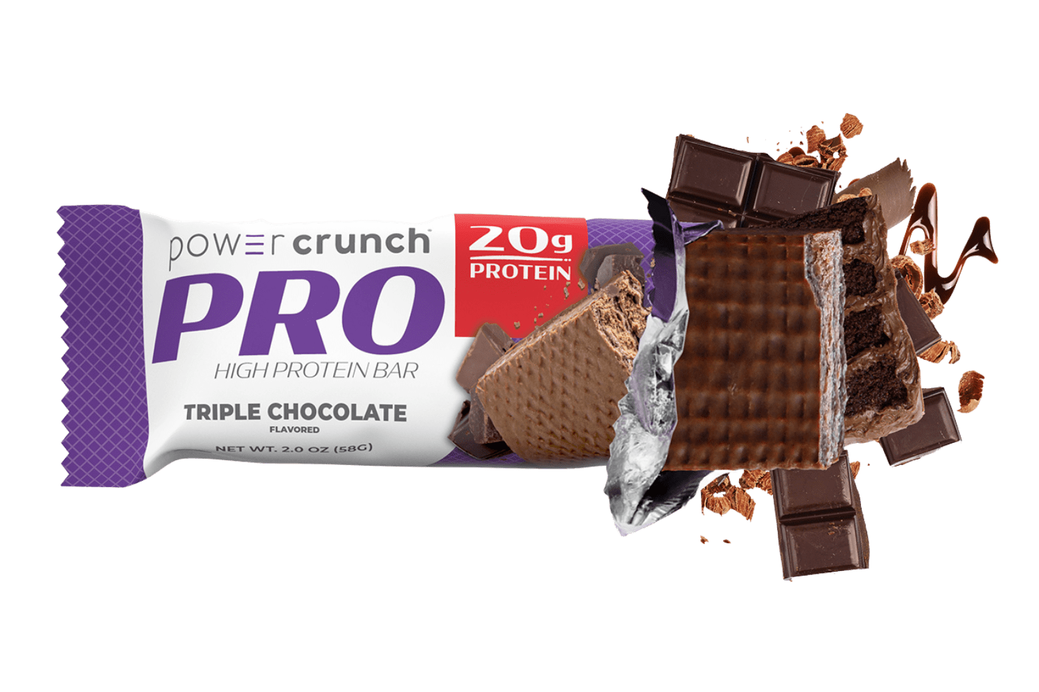 High Protein Bars - 20g of Whey Protein | Power Crunch PRO