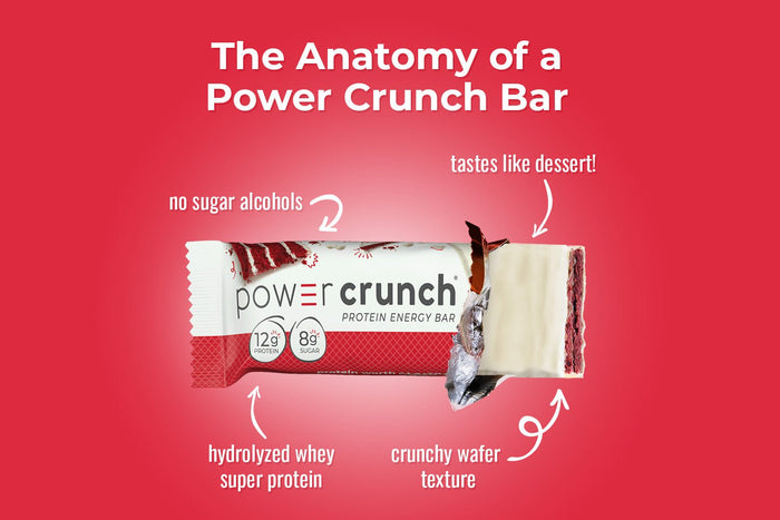 Red Velvet Protein Bars | Power Crunch Original